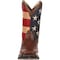 Durango Kids Western Boot, 9 M, Leather, 8 in H, Brown BT245 - alternate 7